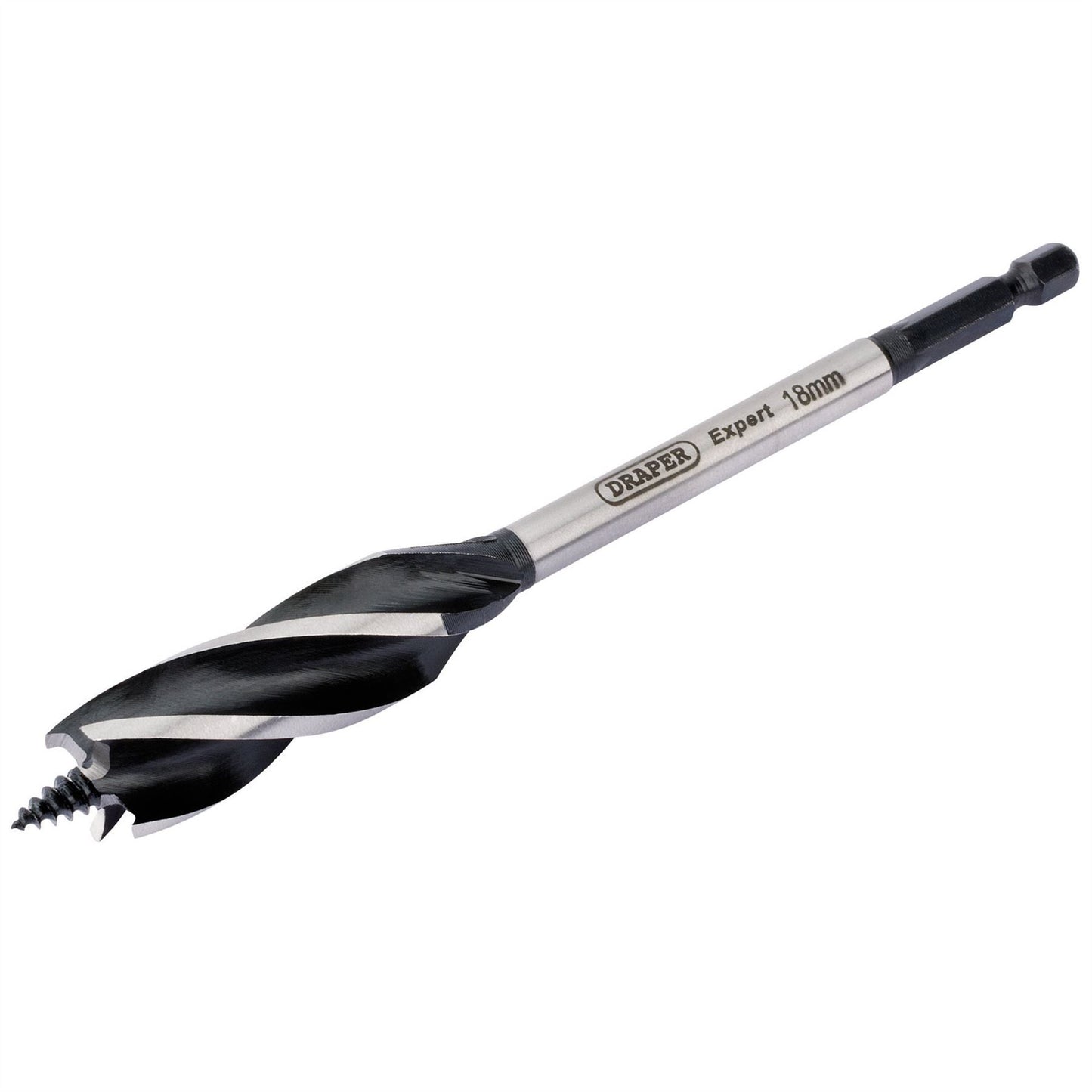 Draper 35102 4 Fluted Auger Bit 18 x 165mm Draper