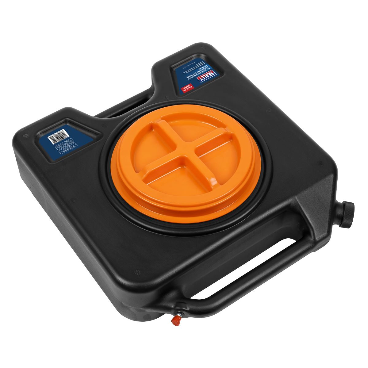 Sealey DRP44 Oil/Fluid Drain & Recycling Container 15L - Wheeled Sealey