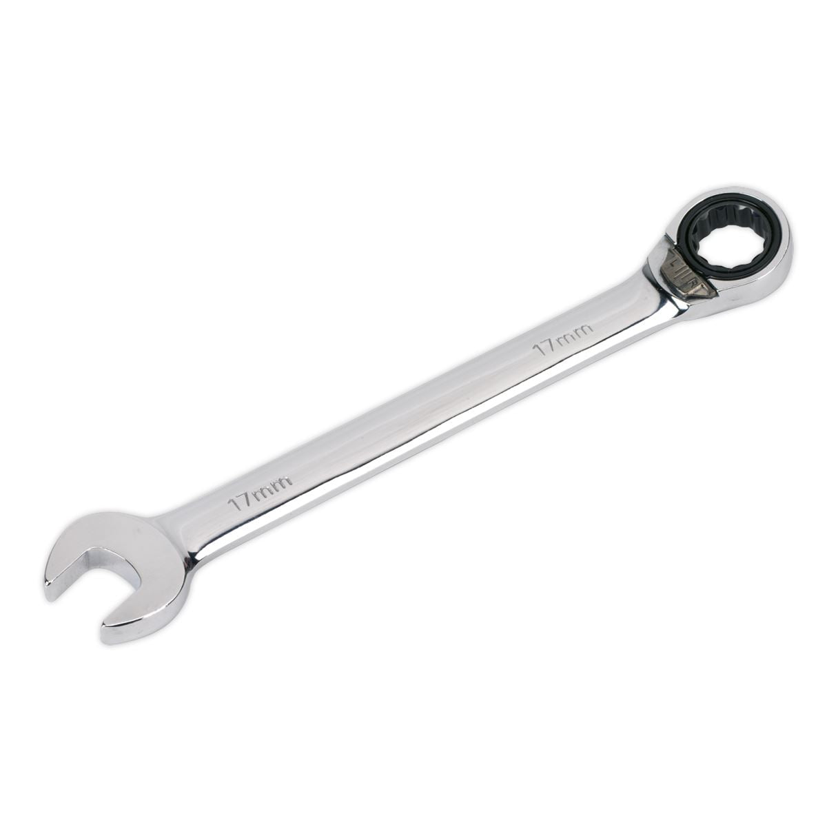 Sealey RRCW17 Reversible Ratchet Combination Spanner 17mm Sealey