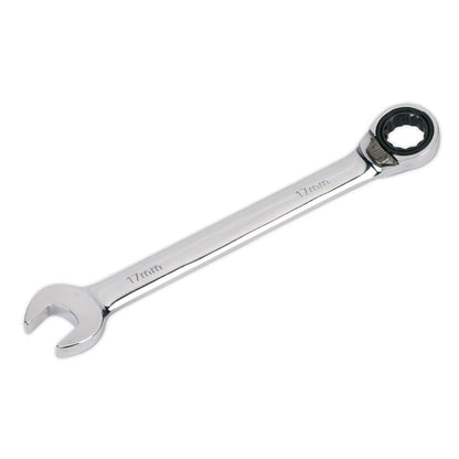 Sealey RRCW17 Reversible Ratchet Combination Spanner 17mm Sealey