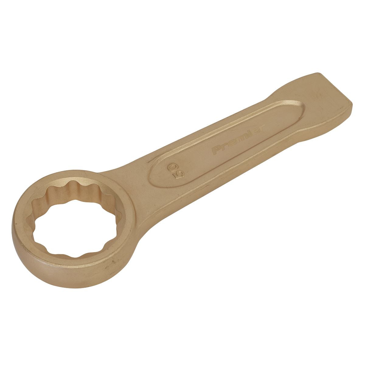 Sealey NS036 Slogging Spanner Ring End 50mm - Non-Sparking Sealey
