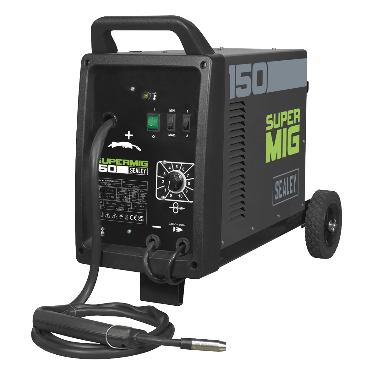 Sealey SUPERMIG150 Professional MIG Welder 150A 230V Sealey