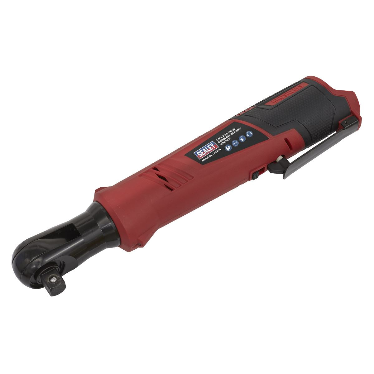 Sealey CP1209 Cordless Ratchet Wrench 1/2"Sq Drive 12V SV12 Series - Body Only Sealey