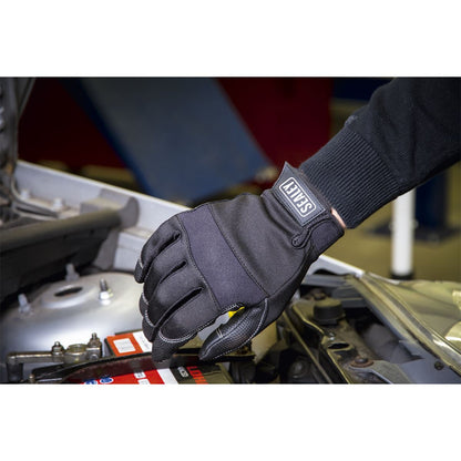 Sealey MG798L Mechanic's Gloves Light Palm Tactouch - Large Sealey