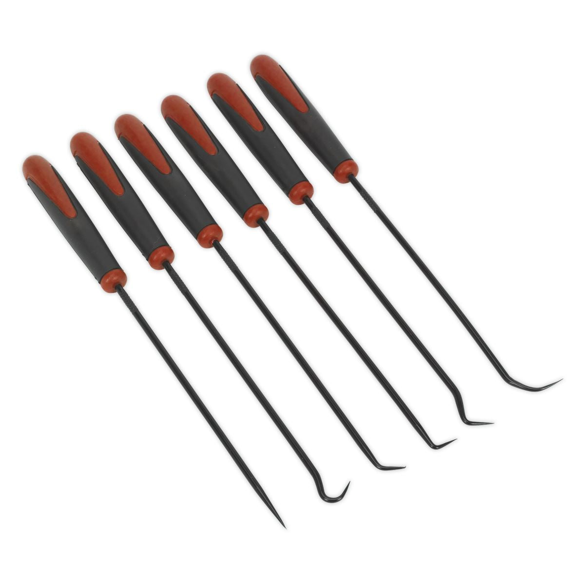 Sealey AK5215 Pick & Hook Set 6pc Extra-Long Sealey