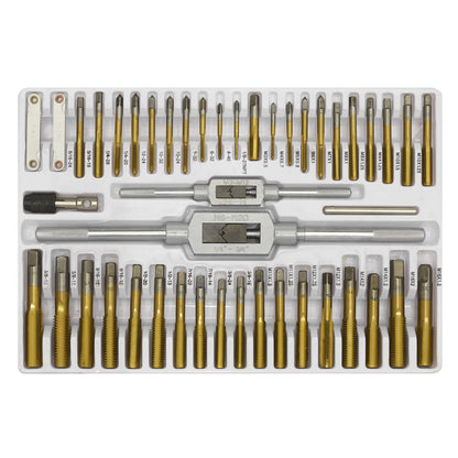 Sealey AK3086HIM Tap & Die Set Hexagonal Metric & SAE/Imperial 86pc Sealey