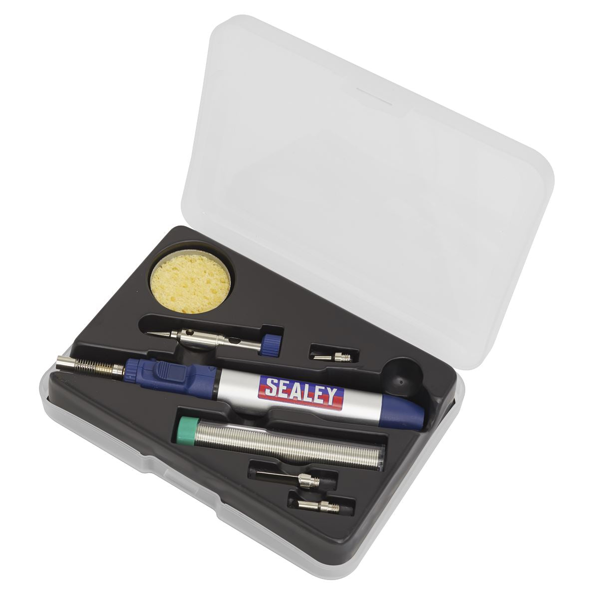 Sealey AK2953 Micro Butane Torch Kit 7pc Sealey