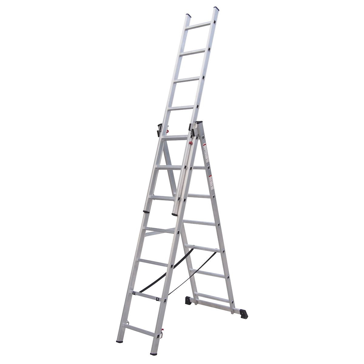 Sealey ACL307 Aluminium Extension Combination Ladder 3x7 EN 131 Sealey