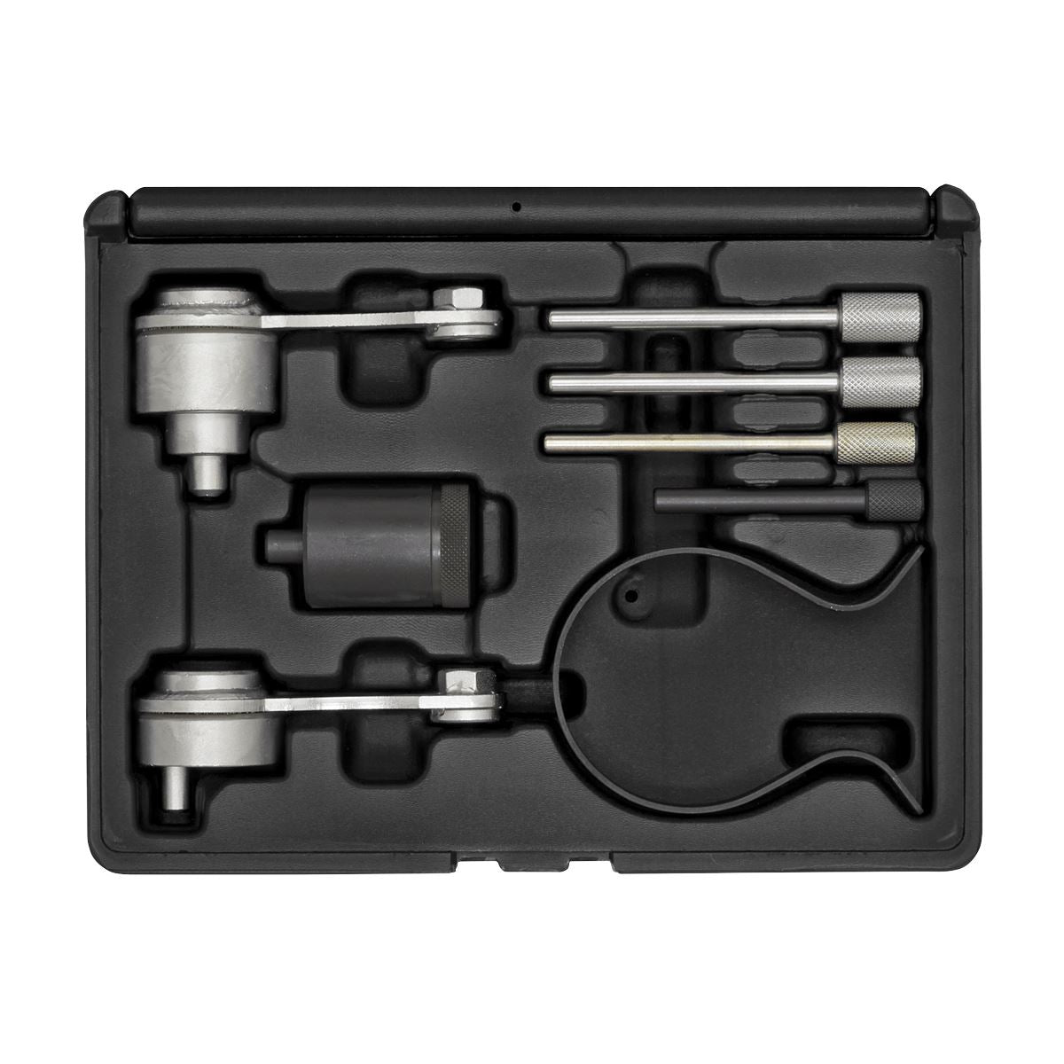 Sealey VSE5000A Diesel Engine Timing Tool Kit - for Land Rover Jaguar Citroen Peugeot 2.7D/3.0D - Belt Drive Sealey