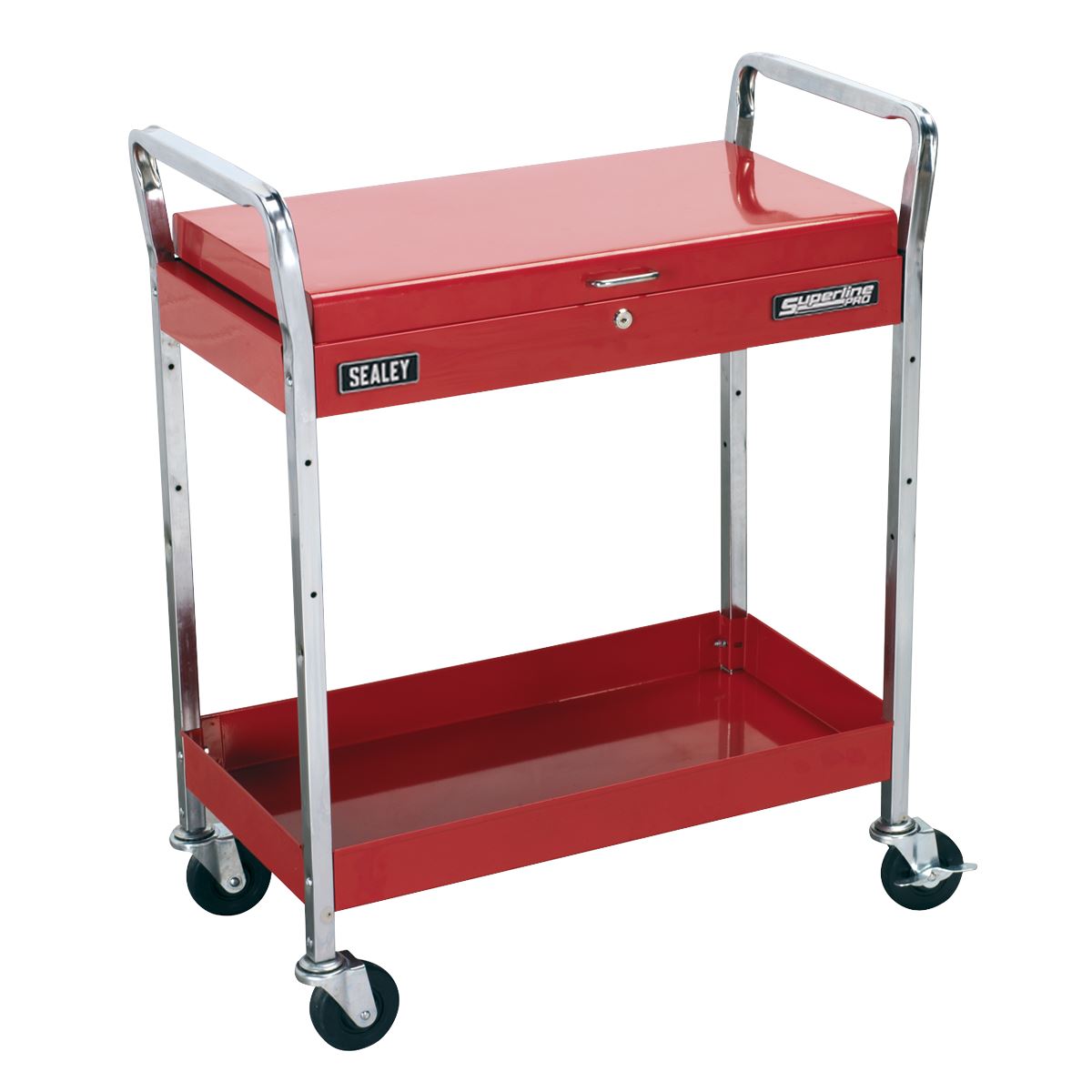 Sealey CX104 Trolley 2-Level Heavy-Duty with Lockable Top Sealey