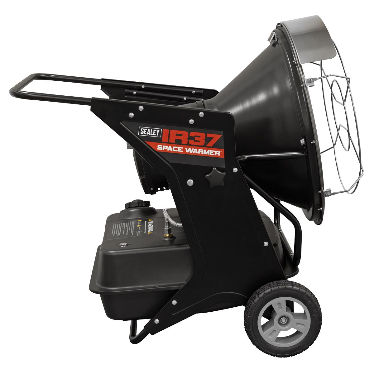 Sealey IR37 Infrared Space Warmer® Kerosene/Diesel Heater with Wheels 136000Btu/hr Sealey