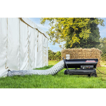 Sealey ABI1000AK1 Flexible Ducting 250mm 5m Sealey