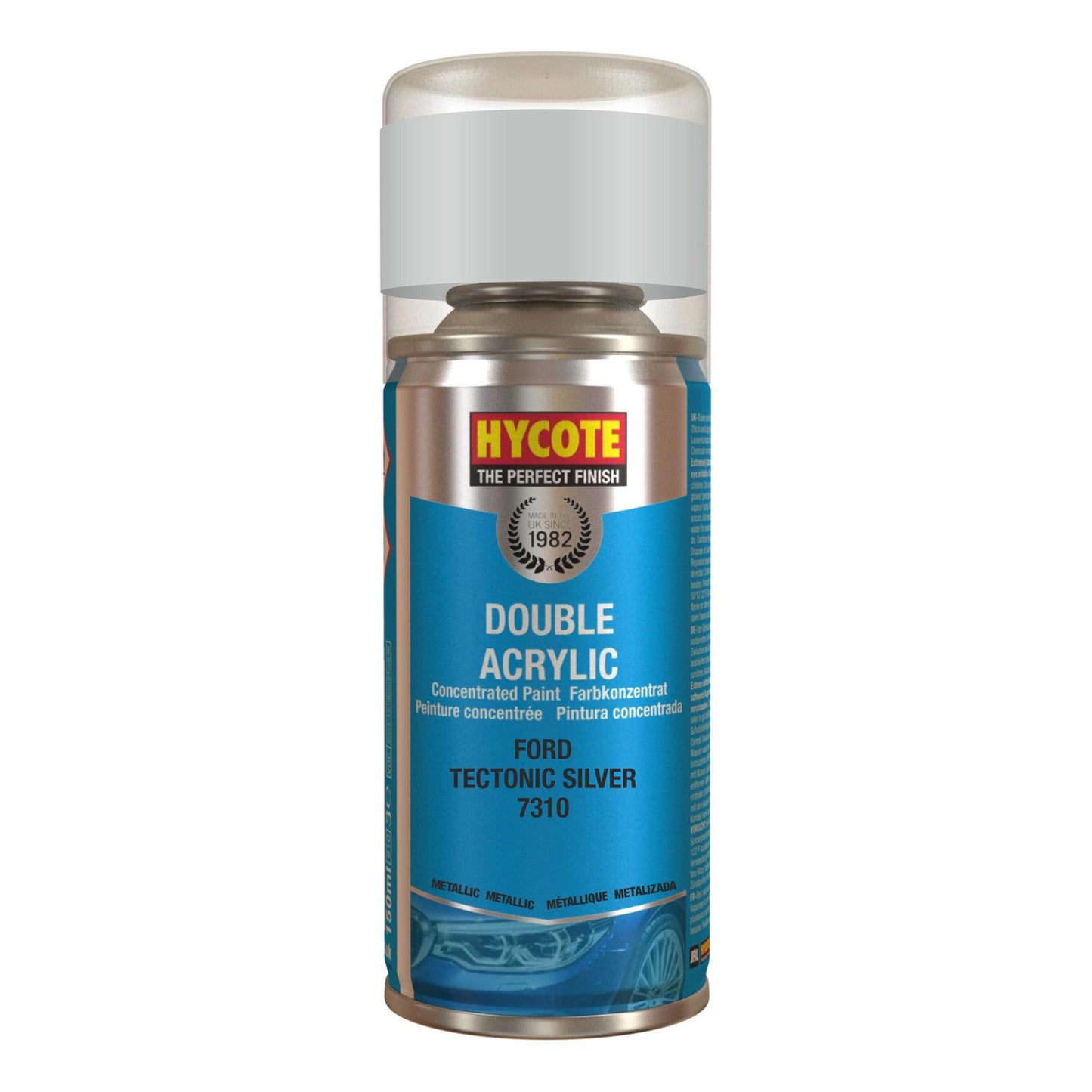 Hycote XDFD735 Ford Tectonic Silver Spray Paint 150ml Hycote