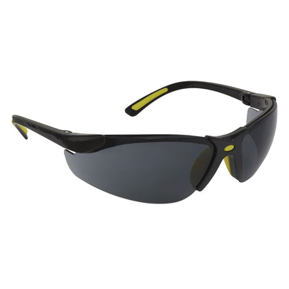 Sealey 9214 Zante Style Smoke Lens Safety Glasses with Flexi Arms Sealey