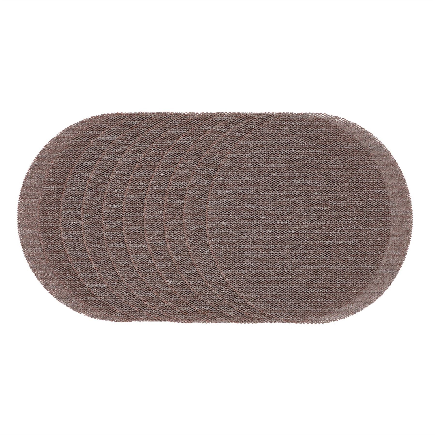 Draper 61012 Expert Quality Mesh Sanding Discs 150mm 80 Grit Pack of 10 Draper