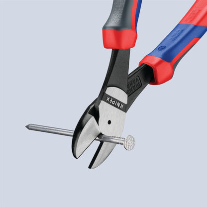 Knipex 88145 74 02 200 High Leverage Diagonal Side Cutter with Comfort Grip Handles 200mm Knipex