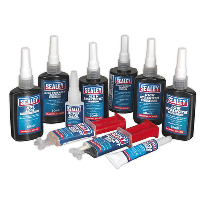 Sealey SCSKIT1 Adhesive & Sealant Kit 10pc Sealey