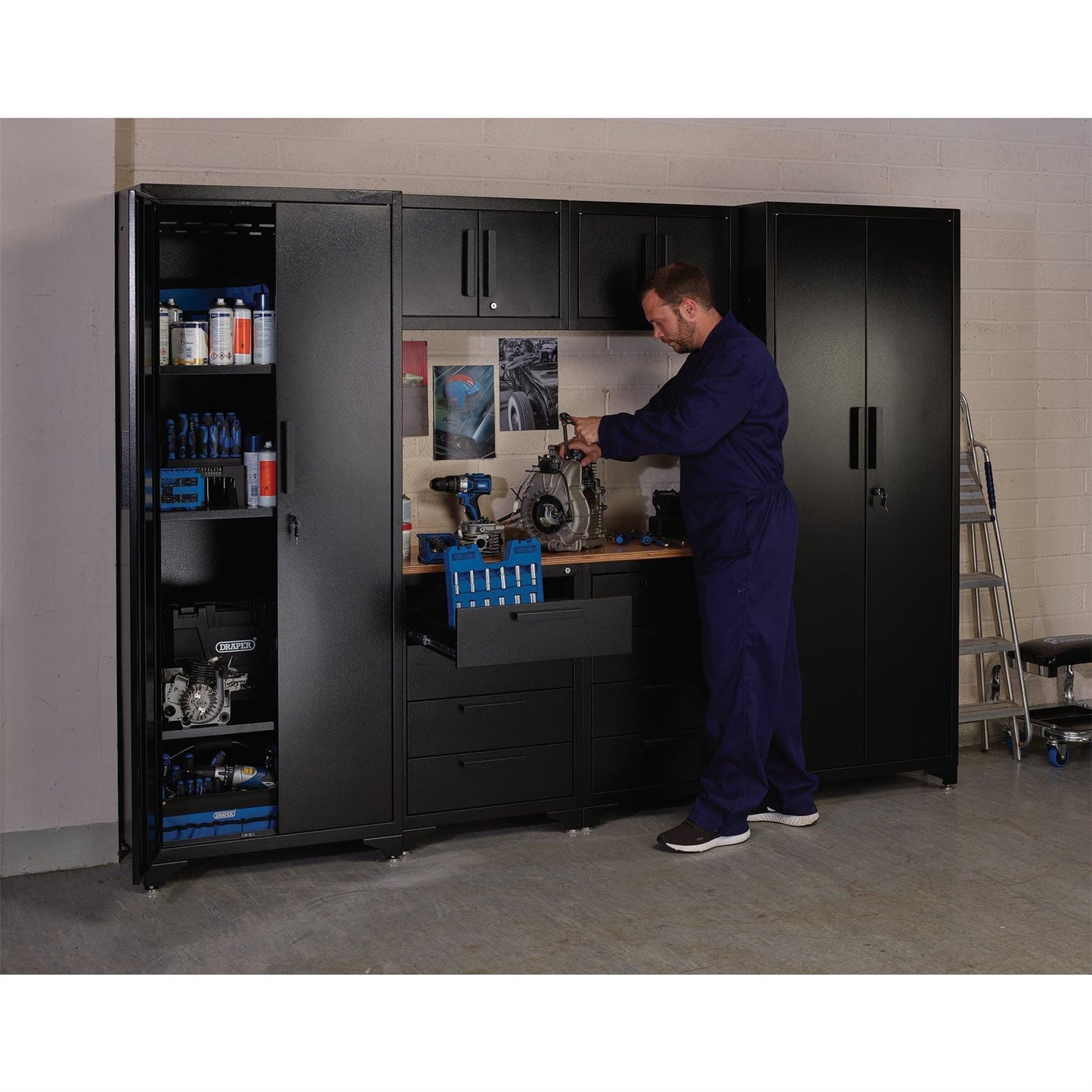 Draper 40086 Double Garage Workstation Draper