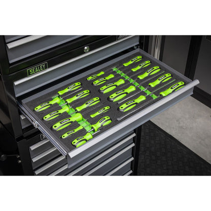 Siegen S01276 Tool Tray with Screwdriver Set 20pc Siegen