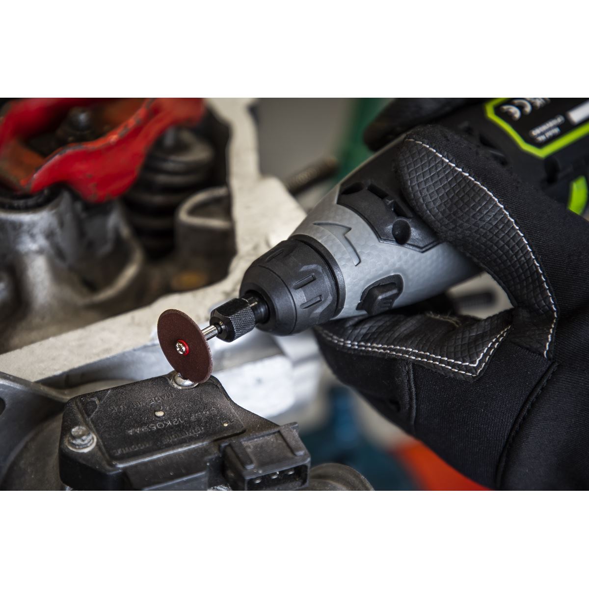 Sealey CP108VMG Cordless Multipurpose Mini Grinder Kit 10.8V 2Ah SV10.8 Series Sealey