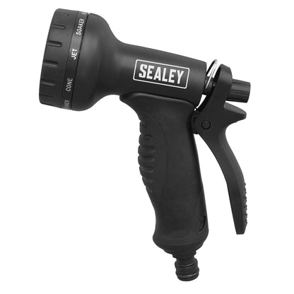 Sealey GH30E Ø17mm Expandable Garden Hose Black 30m Premium Sealey