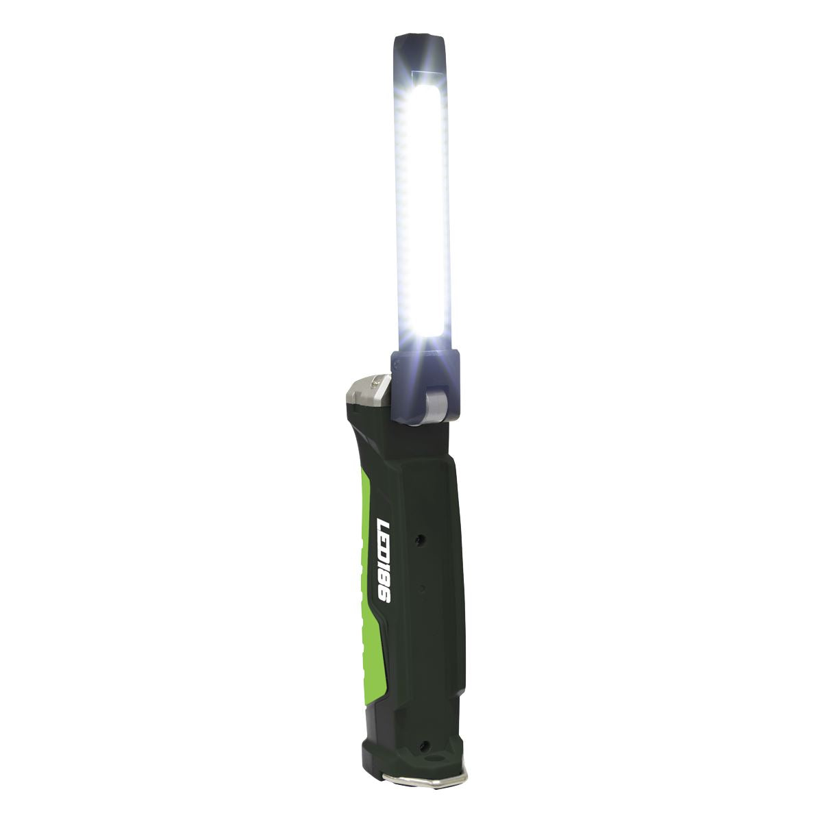 Sealey LED186 Rechargeable Slim Folding Inspection Light 6W COB LED & 1W SMD LED Lithium-ion Sealey