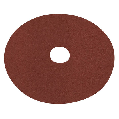 Sealey WSD560 Fibre Backed Disc Ø125mm - 60Grit Pack of 25 Sealey