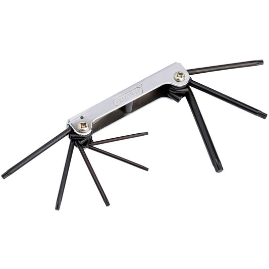 Draper 33826 TX-STAR® Pocket Key Set 8 Piece Draper