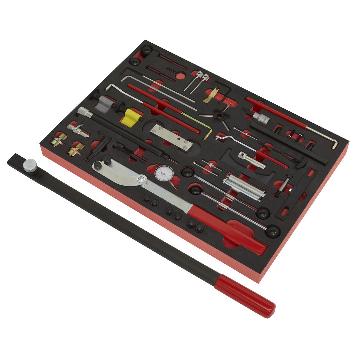 Sealey VS5100MK Diesel & Petrol Master Timing Tool Kit 59pc VAG - Belt/Chain Drive Sealey