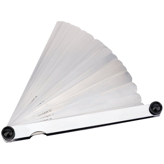 Draper 51727 26 Blade Extra Long Combination Feeler Gauge Set Draper