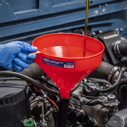 Sealey F5 Funnel Large Ø250mm Fixed Spout Sealey