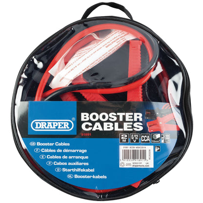 Draper 91891 Booster Cables 2m x 10mm&sup2; Draper