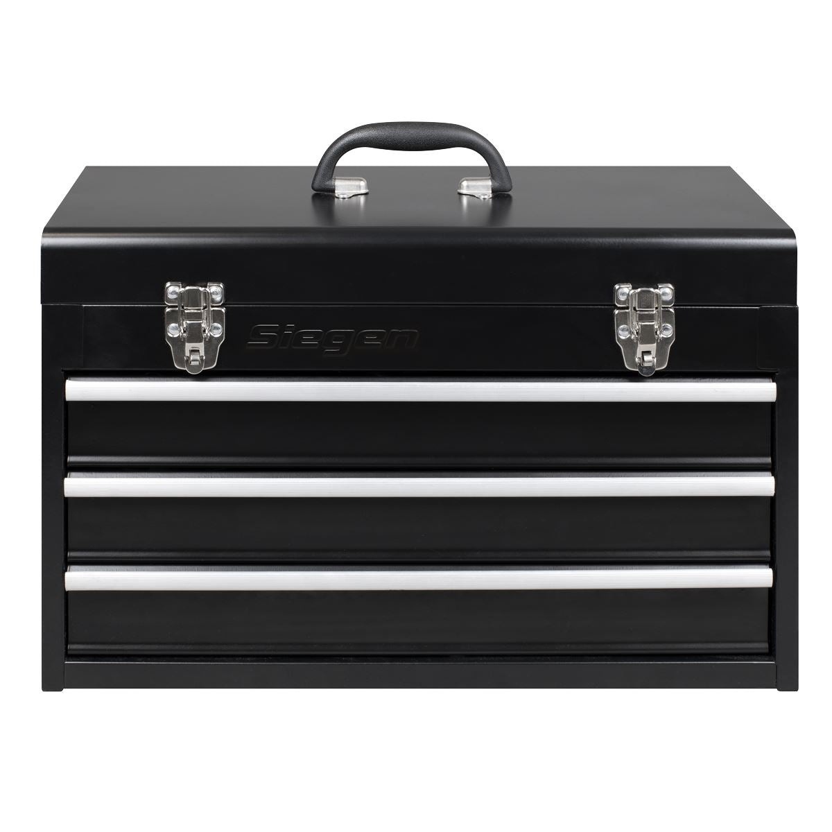 Siegen S01266 Portable Tool Chest 3 Drawer with 98pc Tool Kit Sealey