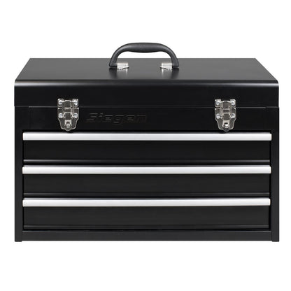 Siegen S01266 Portable Tool Chest 3 Drawer with 98pc Tool Kit Sealey