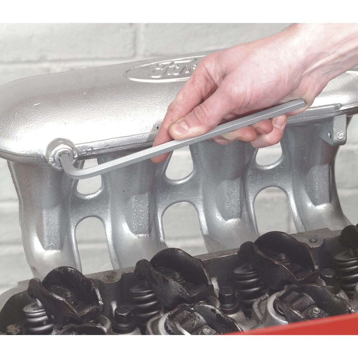 Sealey AK6143 Jumbo Hex Key Set 10pc Metric Sealey