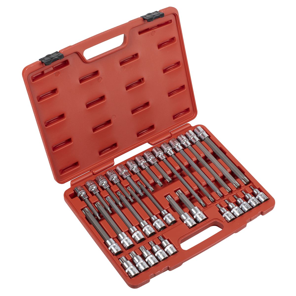 Sealey AK2194 TRX-Star* Socket Bit Set 32pc 1/2"Sq Drive Sealey