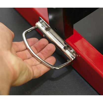 Sealey MES01 Motorcycle Engine Stand Single/Twin Cylinder 30kg Capacity Sealey