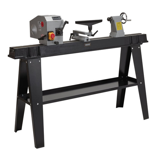 Draper 60990 Variable Speed Wood Lathe with Digital Display 750W Draper