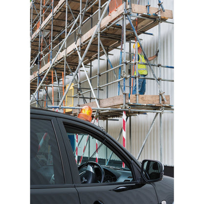 Draper 63877 12V Magnetic Base Rotating Beacon 300 Lumens Draper