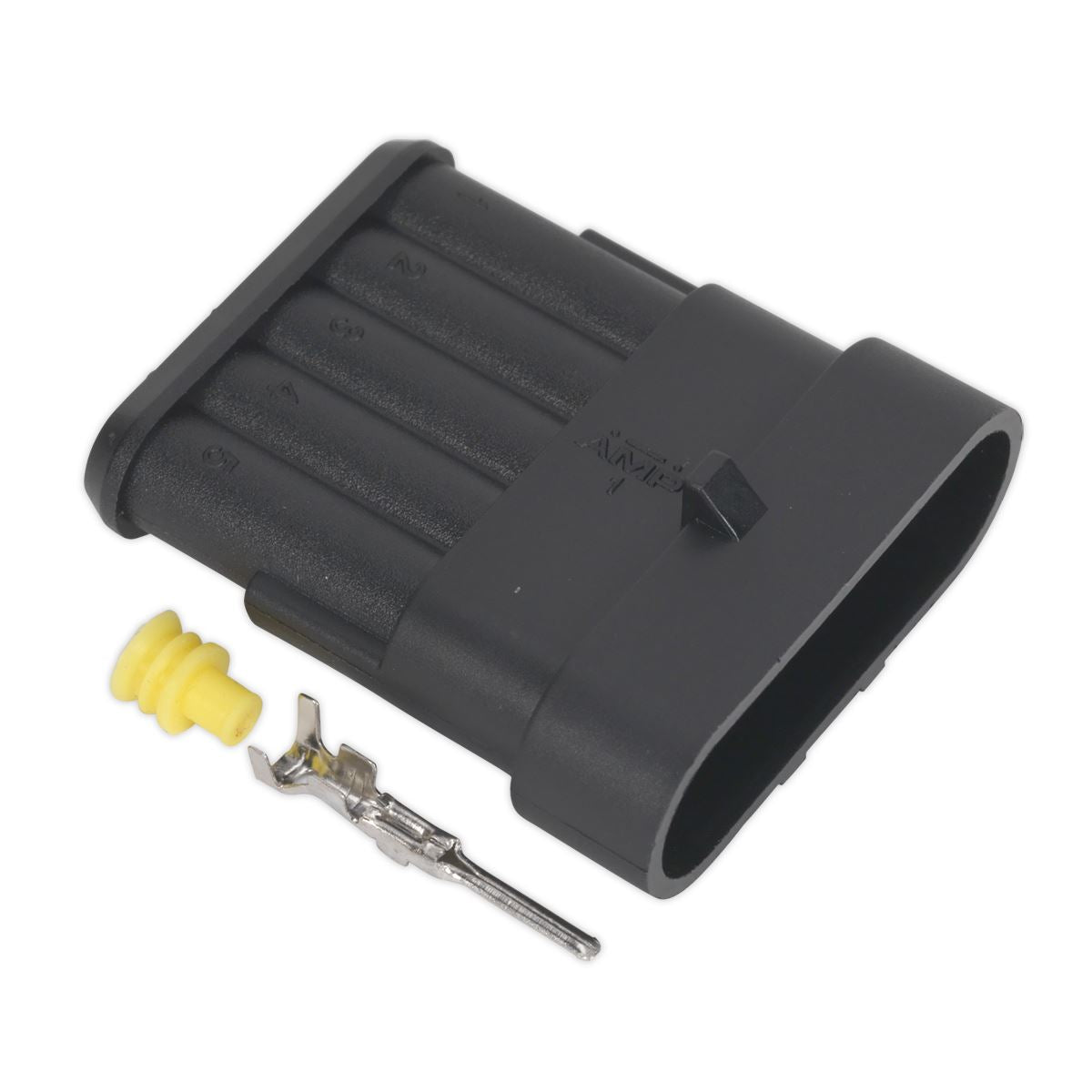 Sealey SSC5M Superseal Male Connector 5-Way Pack of 3 Sealey