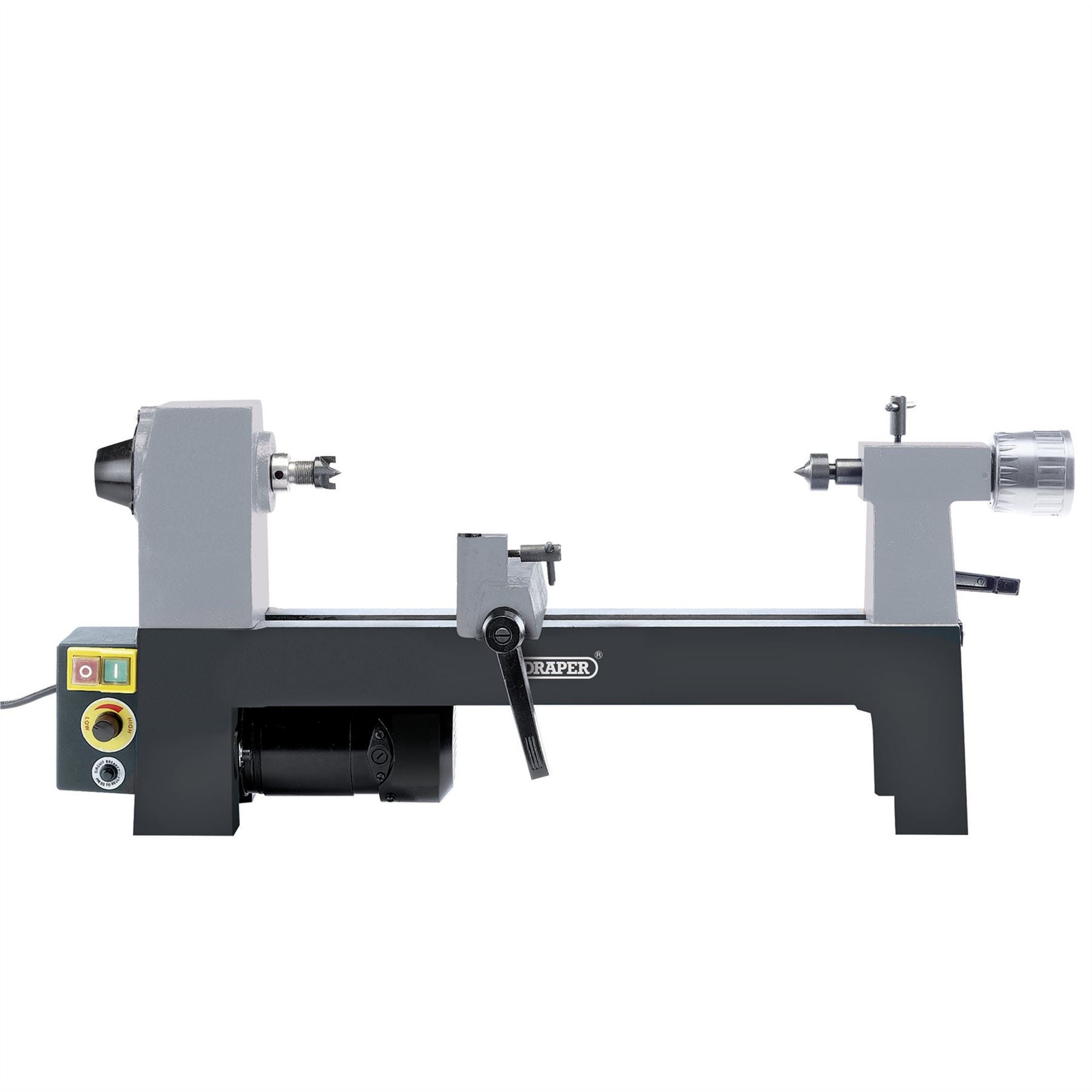 Draper 60988 230V Variable Speed Mini Wood Lathe 250W Draper