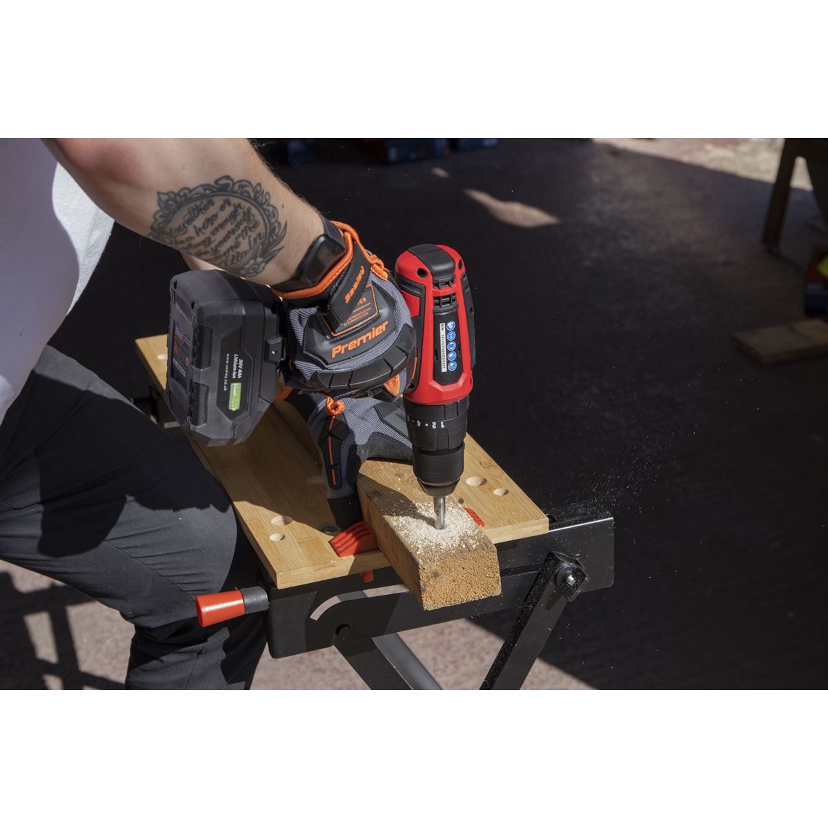 Sealey CP20VDD Combi Drill Ø13mm 20V SV20 Series - Body Only Sealey