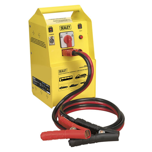 Sealey POWERSTART500 PowerStart Emergency Jump Starter 500hp Start 12/24V Sealey