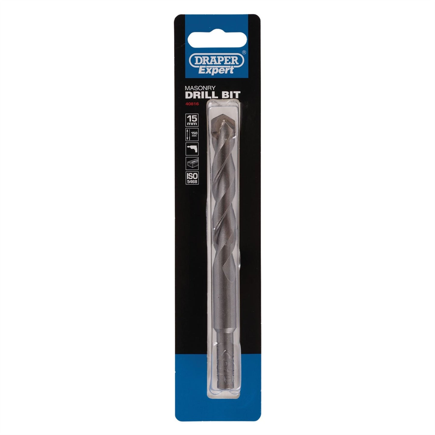 Draper 40816 Masonry Drill Bit 15 x 150mm Draper