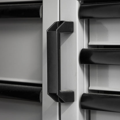 Sealey APMSBESTACK02SS Superline PRO® Black Edition Storage System with Stainless Worktop 2.64m Sealey