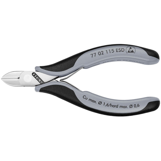 Knipex 37068 77 02 115 ESD Electronics Diagonal Cutters 117mm Knipex