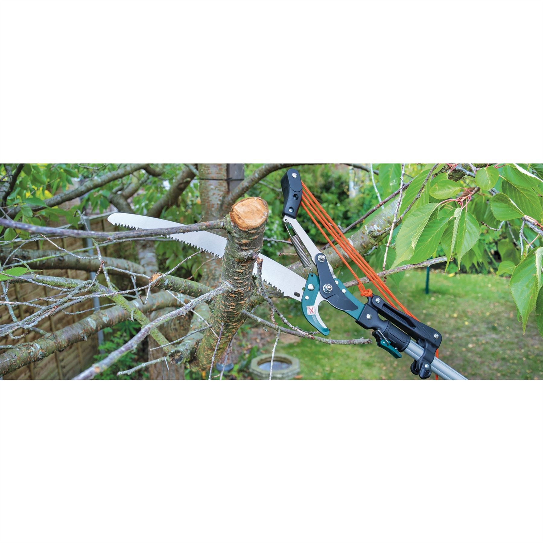 Draper 45334 Expert Tree Pruner with Telescopic Handle 32mm Diameter Draper