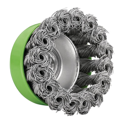 Draper 08053 Stainless-Steel Twist-Knot Wire Cup Brush 65mm M14 Draper