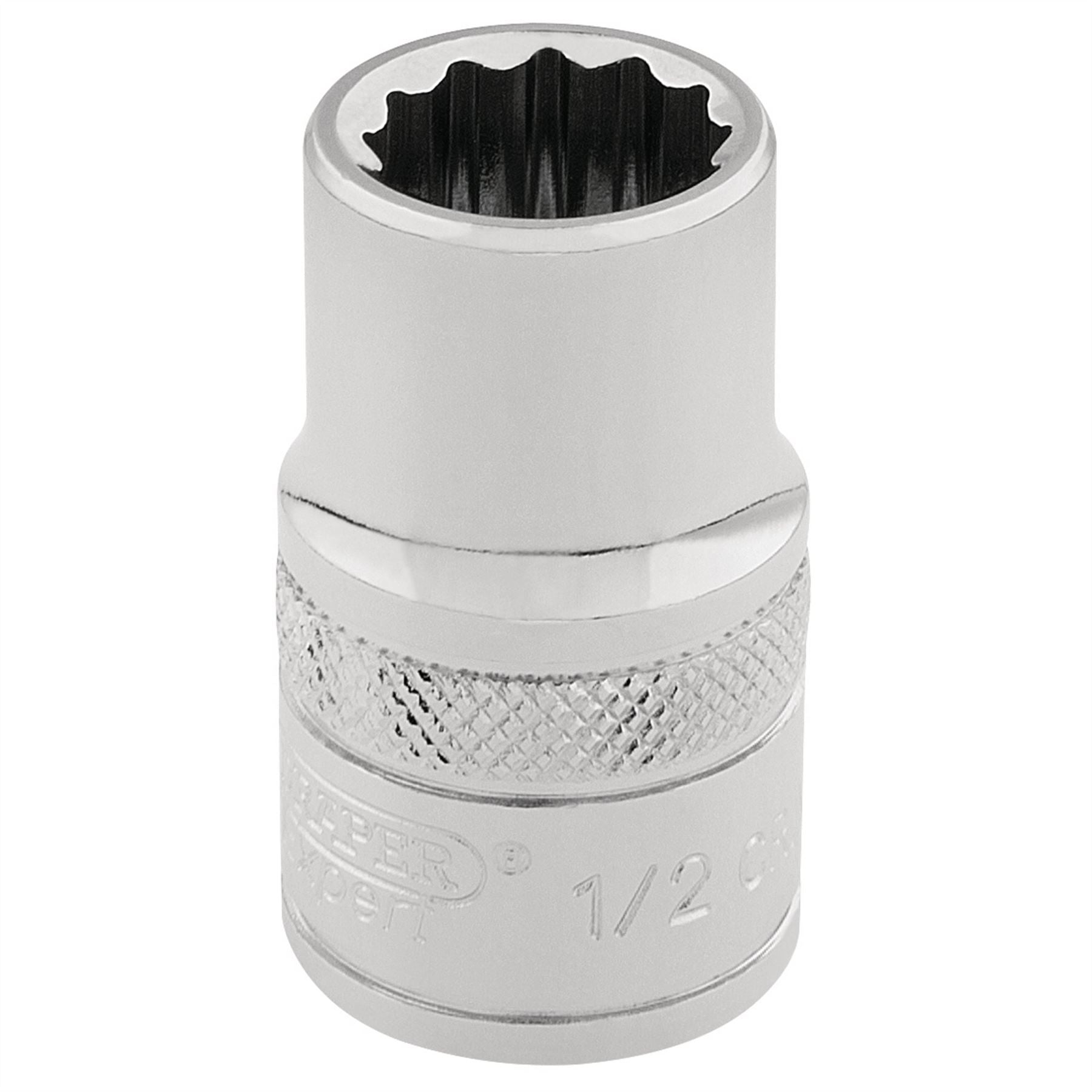 Draper 49387 HI-TORQ® 12 Point Socket 3/8" Sq. Dr. 1/2" Draper