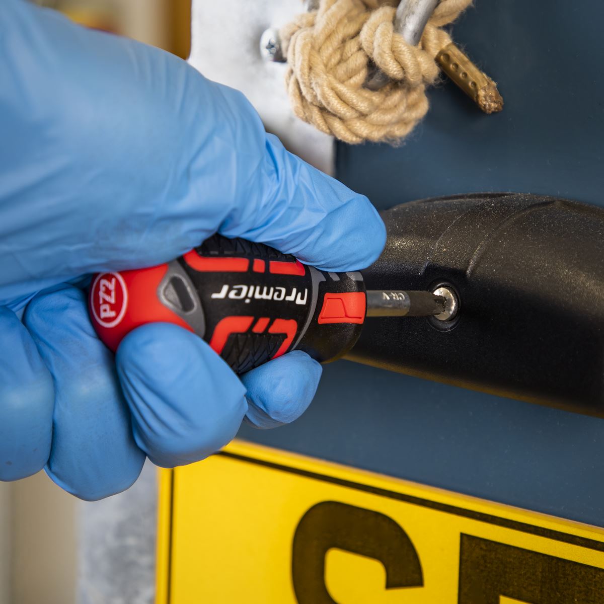 Sealey AK4328 Screwdriver Set 3pc GripMAX® Stubby Sealey